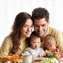 Family nutrition service icon